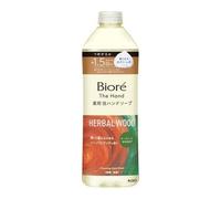 Kao - Biore The Hand Foaming Hand Wash Herbal Wood - 340ml Refill