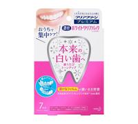 Kao - Clear Clean Premium White Clear Pack Toothpaste Sheets - 7 set