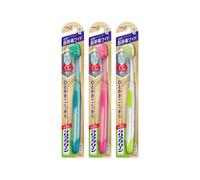 Kao - Clear Clean Toothbrush Tooth Surface & Gap Plus Super Close Wide Q92 Toothbrush Regular - 3pezzi