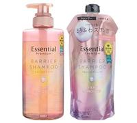Kao - Essential Premium Barrier Silky & Smooth Shampoo 340ml Refill