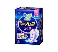 Kao - Laurier Asamade Block Extra Heavy Night Use With Wings 34cm - 14pezzi - Fragrance Free