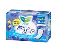 Kao - Laurier Hada Kirei Guard Heavy Night Use No Wings 27cm - 10pezzi