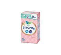 Kao - Laurier Sara Pure Absorption Panty Liners Slim Type 15cc 19cm - 34pezzi - Fragrance Free