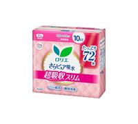 Kao - Laurier Sara Pure Absorption Super Absorbent Slim Panty Liners 10cc 17cm - 72pezzi - Fragrance Free