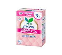 Kao - Laurier Sara Pure Absorption Super Absorbent Slim Panty Liners 3cc 14cm - 44pezzi - Fragrance Free
