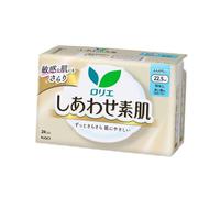 Kao - Laurier Shiawase Sokuhada Heavy Daytime Use No Wings 22.5cm - 24pezzi