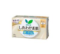 Kao - Laurier Shiawase Sokuhada Super Slim Light Daily Use No Wings 17cm - 32pezzi