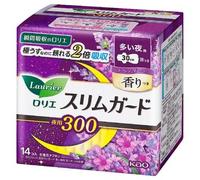 Kao - Laurier Slim Guard For Heavy Nights With Wings 30cm Lavender 14 pcs