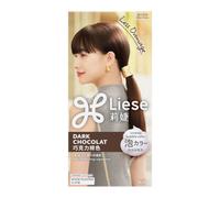 Kao - Liese Creamy Bubble Color - 1 Box - Dark Chocolate