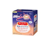 Kao - MegRhythm Good-Night Steam Patch Unscented - 12pezzo