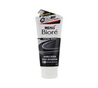 Kao - Men's Biore Facial Wash Double Scrub - 100g