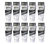 Kao Uomo Biore Facial Double Scrub Face Wash 130g set da 10 dal Giappone Fedex