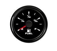 KAOLALI Indicatore Livello Carburante, Indicatore di Livello Carburante Digitale Display a LED 1/2 E-F 3/4E-F 52mm 0~190 ohm