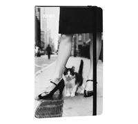 KAOS - Agenda Giornaliera 16 Mesi Ufficiale Kaos, Planner con Elastico e Segnalibro, Copertina Antigraffio con 3 Grafiche Assortite, Interni Speciali Organizzati, Formato 13x21 cm