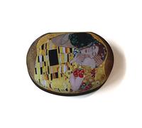 Kaos Portagioie da viaggio - Stampa personalizzata su tessuto effetto soft touch - KLIMT Bacio - P100608