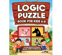 Kap Brain Press Kc Press Logic Kap Boo Logic Puzzles for Kids Ages 6 (Tascabile)