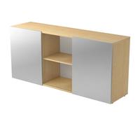 KAPA 1780 | Credenza| con ante scorrevoli - Acero/Argento