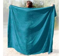 Kapart Asciugamano da spiaggia, asciugamano XXL, asciugamano da bagno, grande, telo da spiaggia XXL, grande telo mare, asciugamano da sauna, 155x220 cm o 100x220 cm (100x220, 370 petrolo)