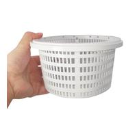 Kapaunn Cestino per skimmer per skimmer - cestino rotondo Ø 19 cm | cestino di ricambio per skimmer standard | prefiltro piscina | colino insetti e sporco per piscine sotterranee e fuori terra