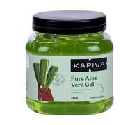 Kapiva Pure Aloe Vera Skin Gel 500 g per Viso e Capelli | Idratante, Idratante