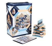 KAPLA barile INVERNO costruzioni in legno 200 PEZZI stagioni GIOCO LIBERO in 4 c