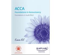 KAPLAN FAU FOUNDATIONS IN AUDIT - EXAM KIT (Tascabile)