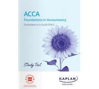 KAPLAN FAU FOUNDATIONS IN AUDIT STUDY TEXT (Tascabile)