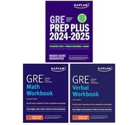 Kaplan GRE Prep Plus 2024-2025 / Kaplan GRE Math Workbook / Kaplan GRE Verbal Workbook: Updated For the New GRE Test; Our 80 Years' Expertise = Your ... 6 Practice Tests + Proven Strategies + Online