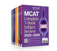 Kaplan MCAT Complete 7-Book Subject Review 2025-2026