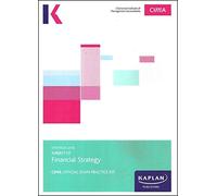 KAPLAN PUBLISHING F3 FINANCIAL STRATEGY - EXAM PRACTICE KIT (Tascabile)