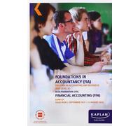 KAPLAN PUBLISHING FINANCIAL ACCOUNTING - EXAM KIT (Tascabile)