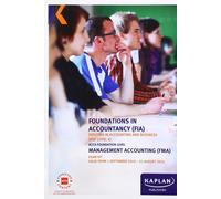 KAPLAN PUBLISHING MANAGEMENT ACCOUNTING - EXAM KIT (Tascabile)