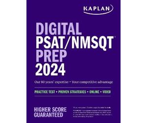Kaplan Test Pre Digital PSAT/NMSQT Prep 2024 with 1 Full Length Prac (Tascabile)
