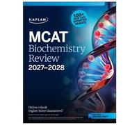 Kaplan Test Pre MCAT Biochemistry Review 2027-2 (Tascabile) (PRESALE 10/09/2026)
