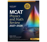 Kaplan Test Pre MCAT Physics and Math Review 20 (Tascabile) (PRESALE 10/09/2026)