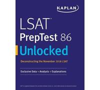 Kaplan Test Prep LSAT PrepTest 86 Unlocked (Tascabile)