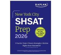 Kaplan Test Prep New York City SHSAT Prep 2026 (Tascabile) Kaplan Test Prep NY