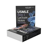 Kaplan USMLE Step 1 Lecture Notes 2025-2026: 7-book Preclinical Review
