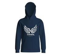 Kaporal Oasis, Felpa da Ragazzo Non con Zip, 60% Cotone, 40% Poliestere, vestibilità Regolare, con Cappuccio, Colore Navy, Taglia 08A, 8 Anni Bambino