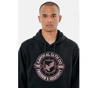 Kaporal Remi - Felpa con Cappuccio da Uomo, Nero, L