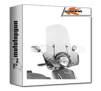 kappa 2154ak + a2154ak parabrezza clear compatibile con yamaha d?elight 125 2021 2022 2023 mototopgun