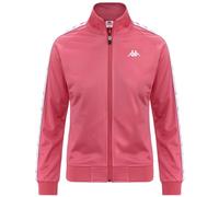 Kappa 222 BANDA WANNISTONI SLIM - Fleece - Giacca - Donna - PINK MD-WHITE-VIOLET LILLA