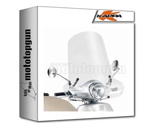 kappa 293ak + a293ak parabrezza clear compatibile con sym fiddle iii 50 125 2015 2016 2017 2018 2019 2020 2021 2022 2023 mototopgun