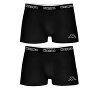 Kappa 2pack 304jb30-950, Boxer Uomo, Nero (Black, L confezione da 2