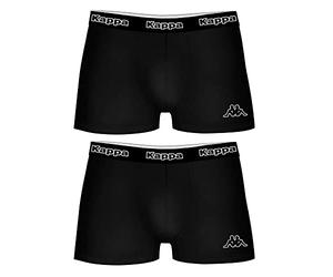 Kappa 2pack Boxers 304JB30-950, Mens boxer shorts, black, XXL EU