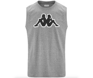 KAPPA 30368S0 923GreyMdMel-White LOGO DWAL
