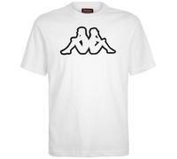 Kappa Maglietta da Uomo con Logo Cromen, Bianco, XL