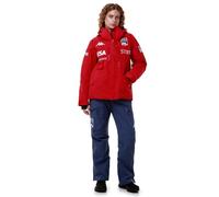 KAPPA 331N2TW-250 6CENTO 604F US Giacca Donna Red Taglia S