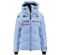 Kappa 351H27W 6CENTO 668 US Giacca Donna Azure Lt-Black XS