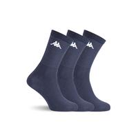 Kappa 6 Paia Calze Calzini Tennis Corti in Spugna di Cotone K002